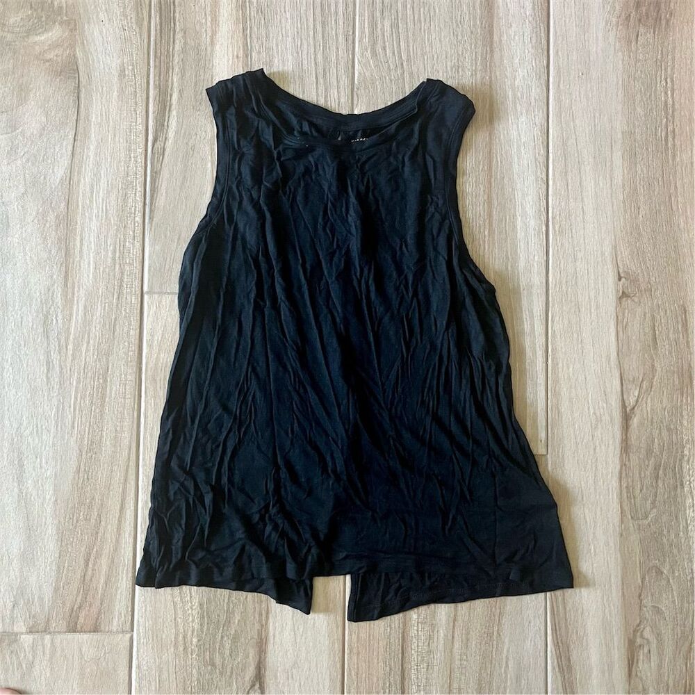 Halogen Women's Black Sleeveless Tank Top Size M Casual Summer